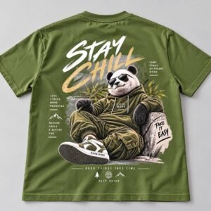 Men’s Stay Chill Regular Fit T-Shirt - Image 3